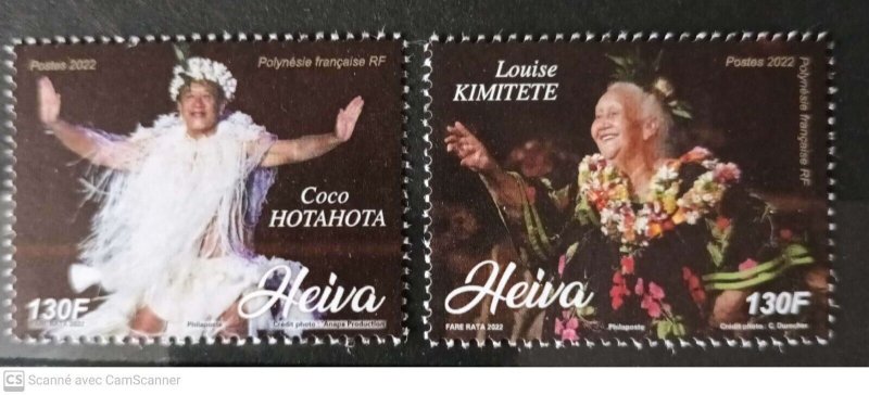 2022 YEAR- FRENCH POLYNESIA - YEAR PACK              complet set MNH**