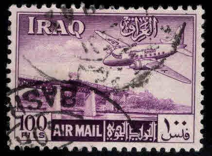 IRAQ Scott C8 Used Airmail stamp