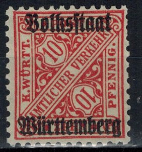 Wurttemberg - Scott O154 MNH (SP)