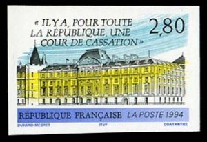 France, 1950-Present #2427 (YT 2886) Cat€18.50, 1994 Court of Cassation, im...