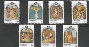 GREN. GRENADINES - 1977 - Easter - Perf 7v Set - Mint Never Hinged