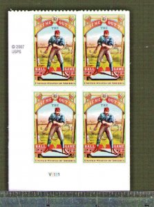 US #4341  Baseball 42¢ Plate Block