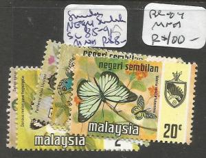 Malaysia Negri Sembilan Butterflies SC 85-9 MNH (3cwq)