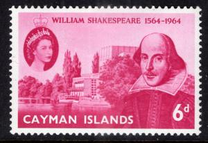 Cayman Islands 171 Shakespeare MNH VF