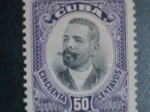 ​CUBA-1910-SC#245 MAJ. GEN.ANTONIO MACEO -MH VF-115-YEARS OLD LAST ONE-