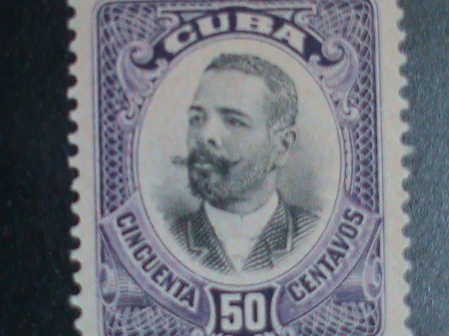 ​CUBA-1910-SC#245 MAJ. GEN.ANTONIO MACEO -MH VF-115-YEARS OLD LAST ONE-