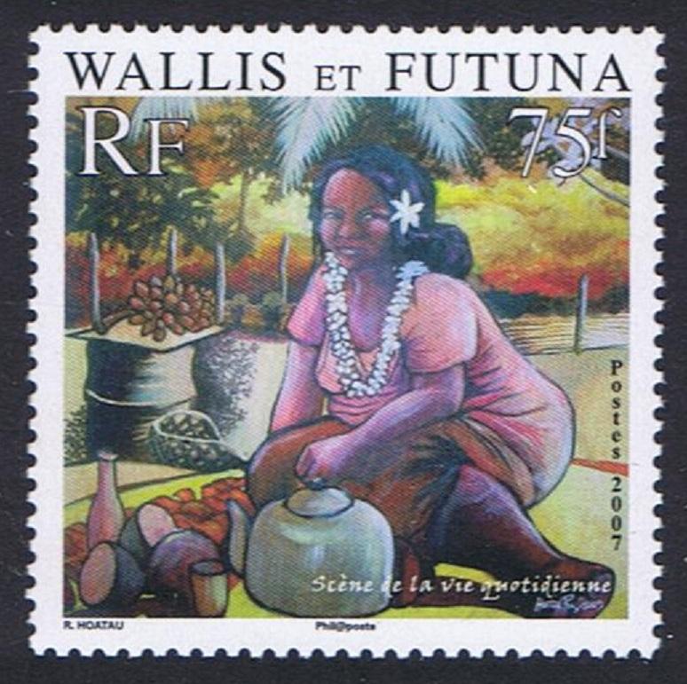 Wallis and Futuna Daily Life 1v SG#911