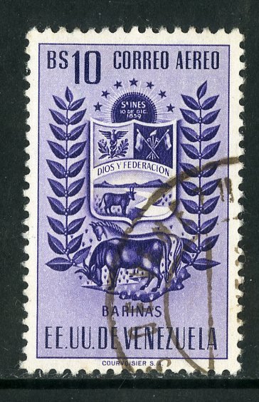 VENEZUELA C526 USED SCV $10.00 BIN $4.50 MAMMALS