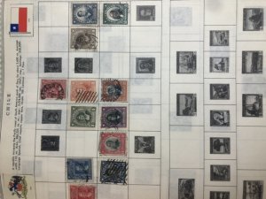 The New World Wide Postage Stamp Album Lots Of Old Stamps