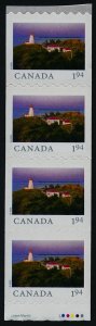 Canada 3218ii Starter strip MNH Swallowtail Lighthouse, Grand Manan Island