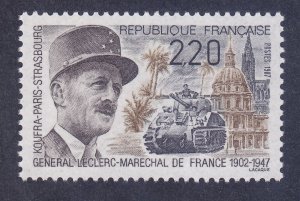 France 2059 MNH 1987 General Leclerc - Marshal of France Issue