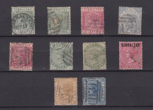 Gibraltar QV Unchecked Collection OF 10 FU BP8919