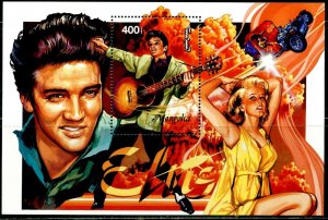 MONGOLIA Sc#2229-2232 1995 Elvis Presley Four Souvenir Sheets OG Mint NH