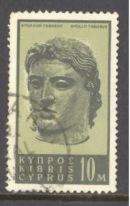 Cyprus Sc # 208 used (DT)