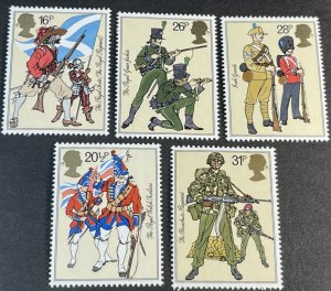 GREAT BRITAIN # 1022-1026-MINT/NEVER HINGED--COMPLETE SET--1983