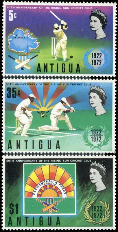 Antigua 297-9 MNH - Rising Sun Cricket Club