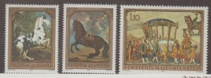 Liechtenstein Scott #660-661-662 Stamps - Mint NH Set