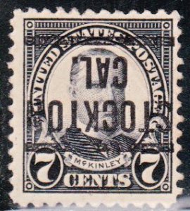 Precancel - Stockton, CA PSS 204 Perf 11 - Town and Type Issue