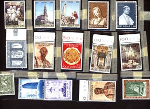 Vatican City #Mint/Used Collection of Stamps, Mixed Condition 