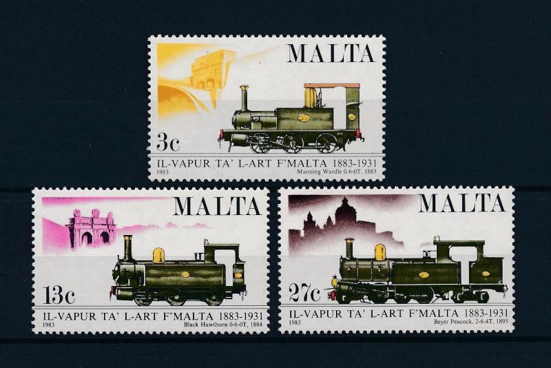 [61166] Malta 1983 Railway Train Eisenbahn Chermin De Fer MNH