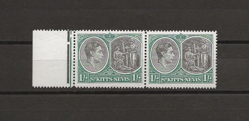 ST KITTS & NEVIS 1938/50 SG 75/75ba MNH