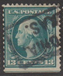 U.S. Scott #339 Washington Stamp - Used Single
