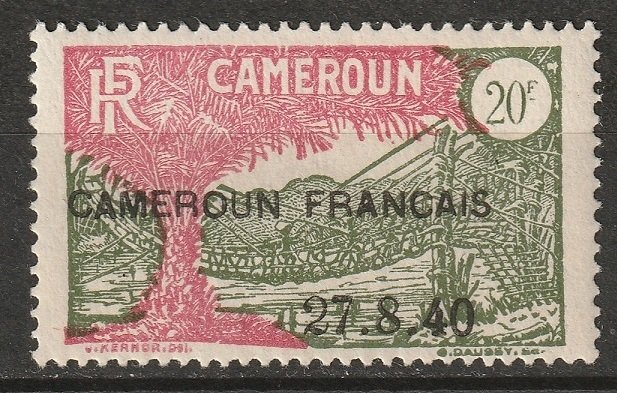 Cameroun 1940 Sc 279 Yt 205 MH* partial gum