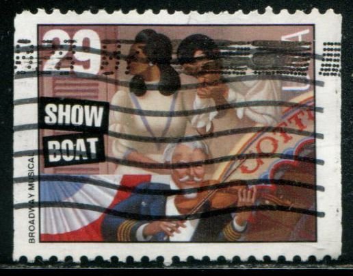 2767 US 29c Amer Music Series bklt sgl, used