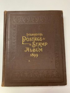 SCOTT INTERNATIONAL POSTAGE STAMP ALBUM 1899 EDITION – 418632