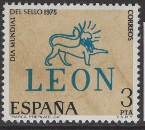 SPAIN SG2306 1975 WORLD STAMP DAY MNH