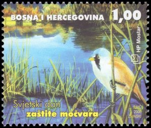 Bosnia & Herzegovina Croatian Admin 2006 Sc 152 Birds World Wetlands Day