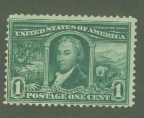 United States #323  Single