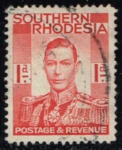 Southern Rhodesia #43 King George VI; Used