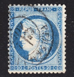 France Scott 57 F+ used. Lot #A.  FREE...