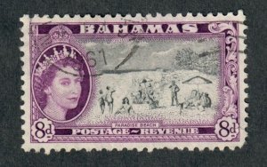 Bahamas #166 used single