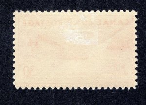 Canal Zone 1939 30c rose carmine Anniversary Airmail, Scott C19 MH