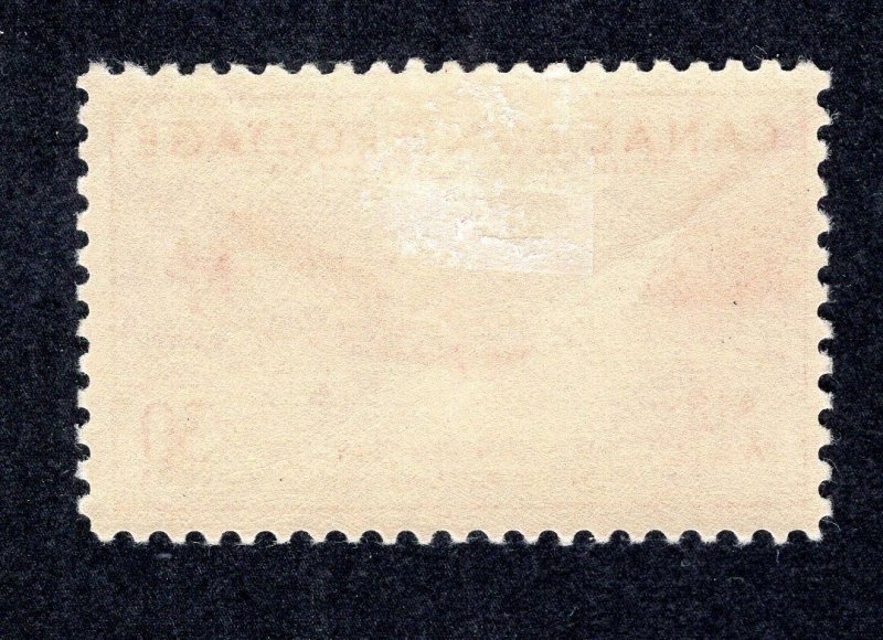 Canal Zone 1939 30c rose carmine Anniversary Airmail, Scott C19 MH