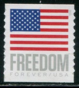 5788 US (63c) Freedom Flag SA APU coil sgl, MNH