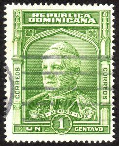 1933, Dominican Republic 1c, Used, Sc 267