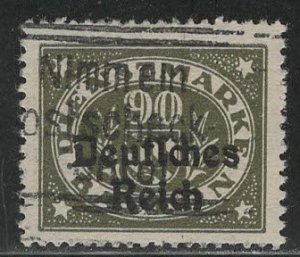 German States Bavaria Scott # O63, used, exp h/s