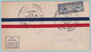 UNITED STATES FIRST FLIGHT COVER - 1926 WASHINGTON D.C. TO PHILADELPHIA - CV375