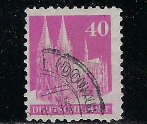 Germany AM Post Scott # 651, used