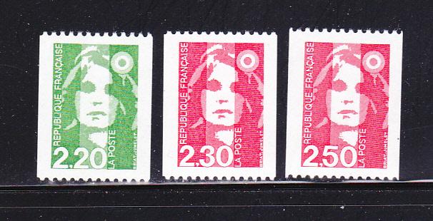 France 2198-2201 Coil Stamps Set MNH Marianne