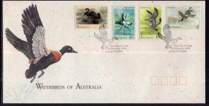 Australia 1203-1206 Birds U/A FDC