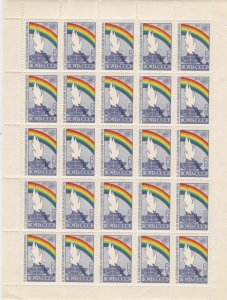 Russia Annivers. Human Rights U.Nations 1963 Stamps Sheet- Min.Creasing Rf 28397