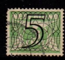 Netherlands -#227 Numeral - Used