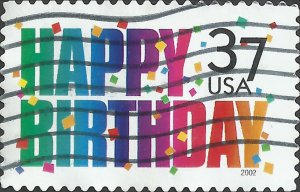 # 3695 USED HAPPY BIRTHDAY