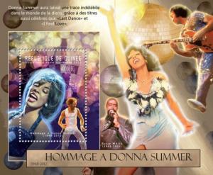 GUINEA 2012 SHEET DONNA SUMMER SINGERS MUSIC