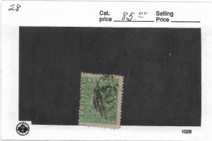 British Guiana: Sc # 28, used (50837)