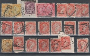 **** SQUARED CIRCLE LOT **** x 21 Canada used